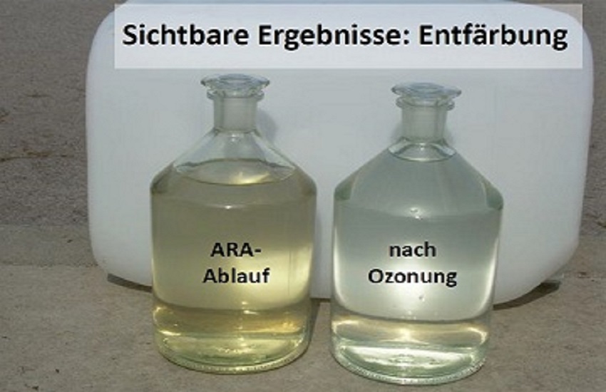 Ozonung von Kläranlagenablauf zur weitergehenden Abwasserreinigung (2017)