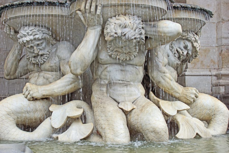 Albrechtsbrunnen im Albertina